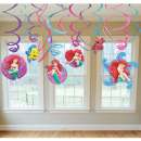 The Little Mermaid Hanging Swirl Decorations